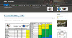 Desktop Screenshot of hwa-rangdo.nl